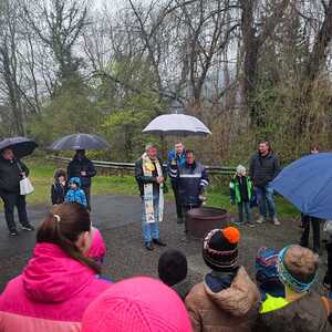 Weihfeuertragen in unserer Pfarre