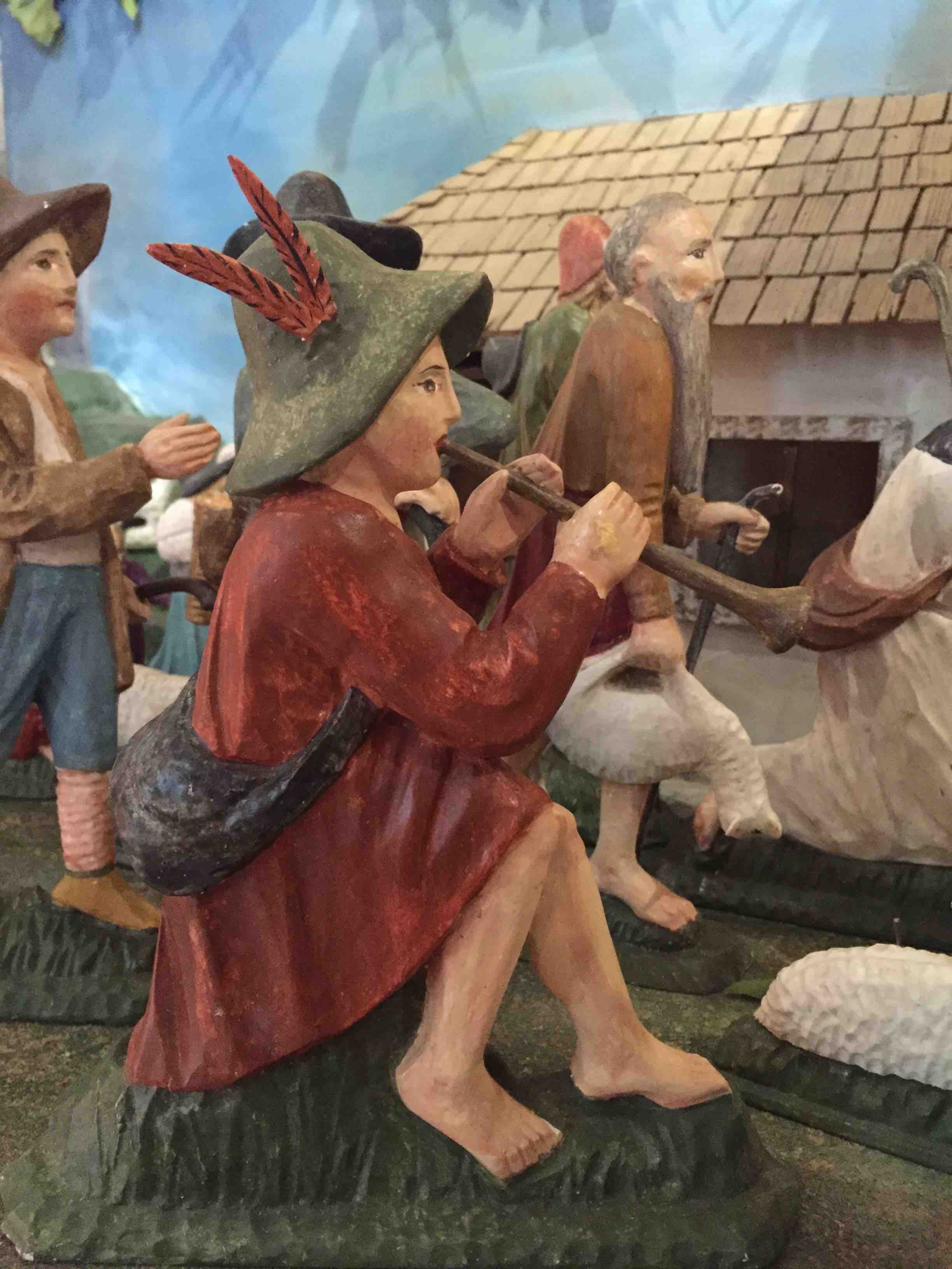 unsere Krippe von Valentin Jagersberger / Ulrich Diel OSB Pfarre Altenmarkt an der Enns