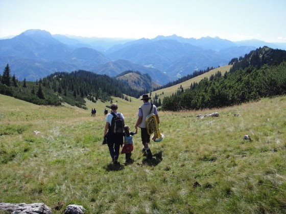 Dreiländereck Altenmarkt / P. Ulrich Diel OSB Voralpe - Tanzboden